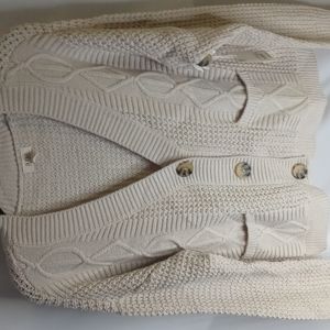 A.N.A cream button up sweater xsmall-XXL also available